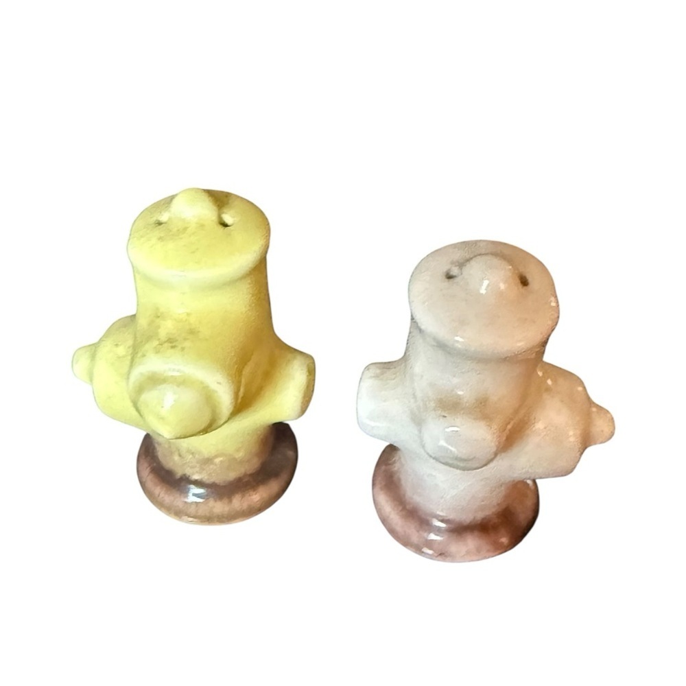 Vintage Fire Hydrants Salt & Pepper Shakers